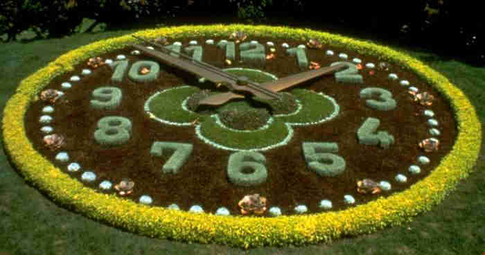 Switzerland Flower Clock